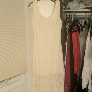 Lace maxi dress